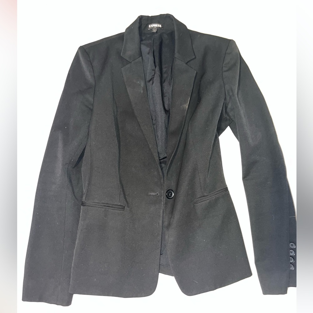 Black express blazer
